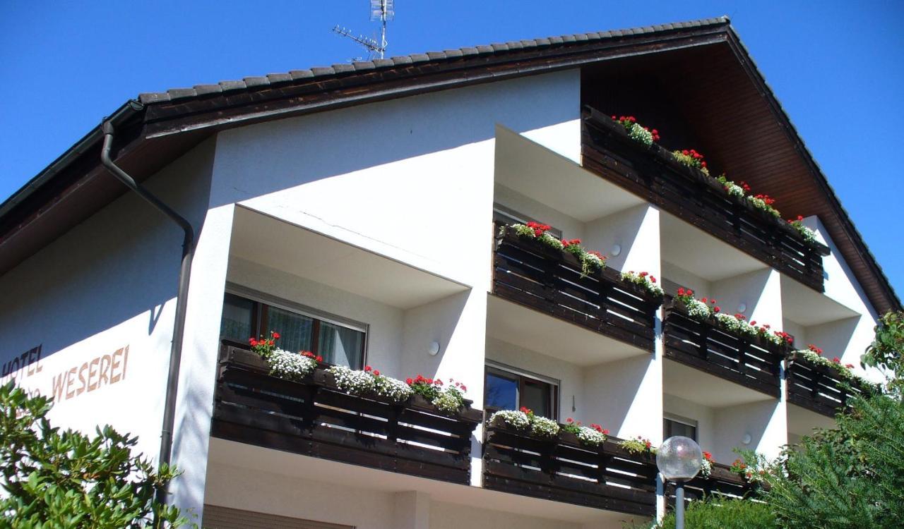 Hotel Garni Zur Weserei Kandern Ngoại thất bức ảnh